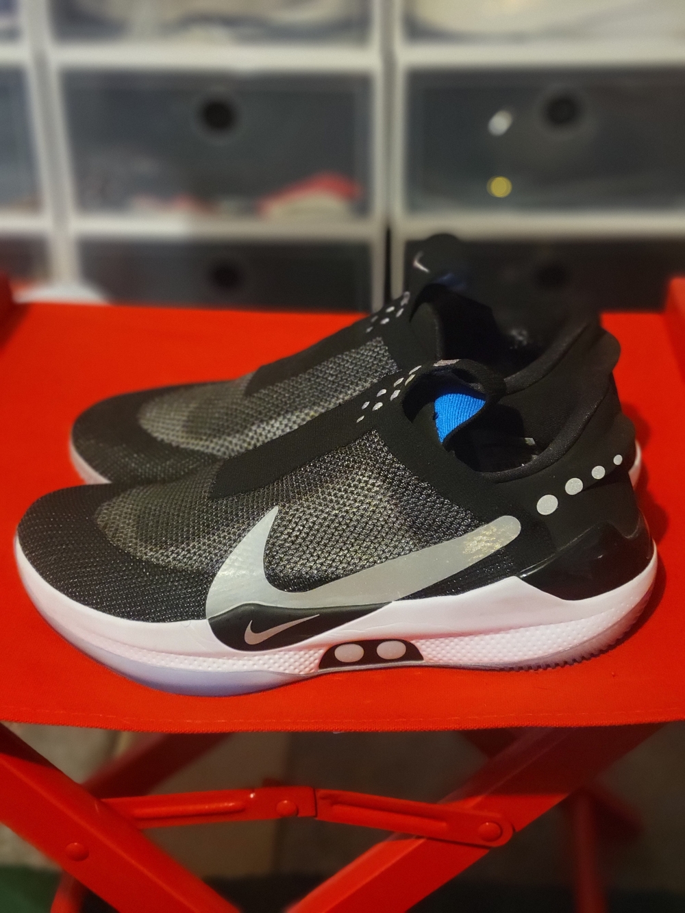 Nike Adapt Athletic Sneakers with Swoosh